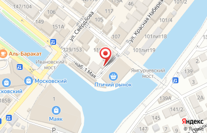 Магазин Всё для рыбалки и отдыха в Астрахани на карте