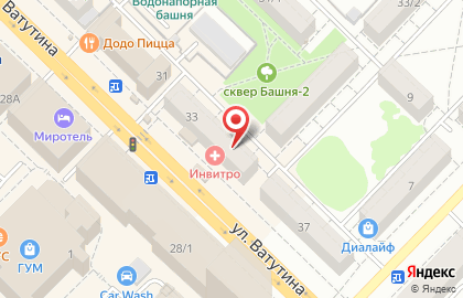 Чайникоff Утюгоff Феноff на площади Карла Маркса на карте