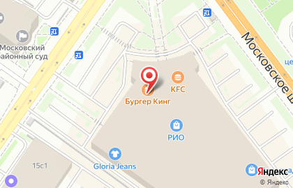 Магазин ювелирных изделий Pandora на площади Гагарина на карте
