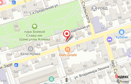 Гостиница Main Street Hotel на карте