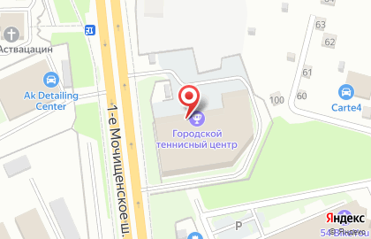 Бадминтонный клуб Волан на карте