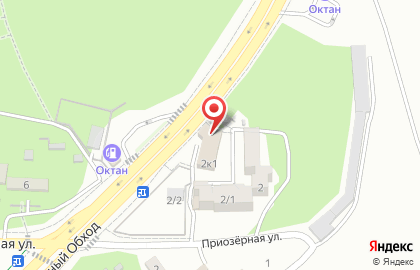 Автотехцентр Баркерио на Приозёрной улице на карте