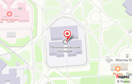 Лангепасский политехнический колледж, БУ на карте