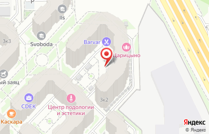 Царицыно, микрорайон, ООО НДВ-Недвижимость на 6-й Радиальной улице на карте