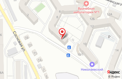 Овощи и фрукты в Железнодорожном районе на карте