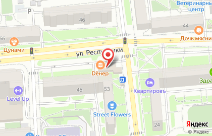 Магазин фруктов и овощей на ул. Горького, 53/1 на карте