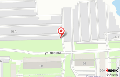 Роса в Октябрьском районе на карте