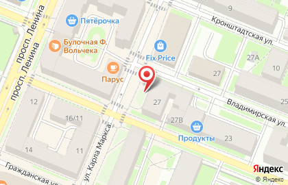 Магазин Детки в Санкт-Петербурге на карте