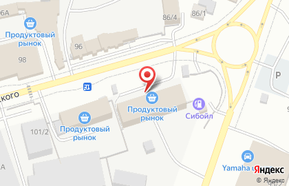 Алкогольный маркет Шанс-2+ на улице Чернышевского на карте