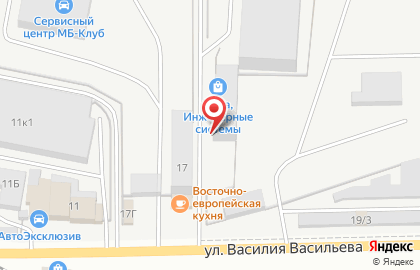 Частная охранная организация Фараон на улице Василия Васильева на карте