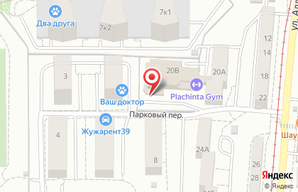 Калининградский детский клуб айкидо и айки будзюцу Самурай в Московском районе на карте