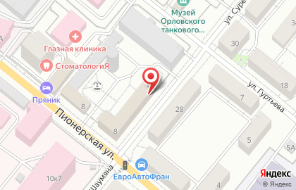 Банкомат МИнБанк на Пионерской улице на карте