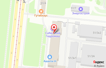ООО Минимакс на площади Сибиряков-Гвардейцев на карте