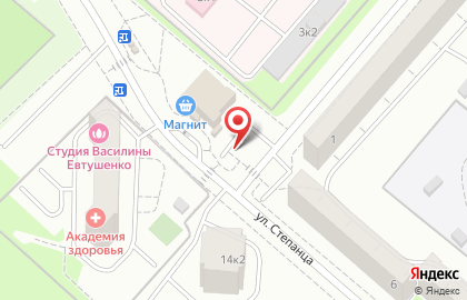 Продовольственный магазин Феникс в Кировском районе на карте