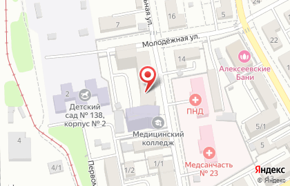 Стоматологическая студия на Камвольной, 3 на карте