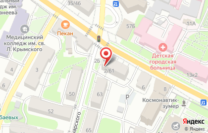 Рыбный магазин в Калуге на карте