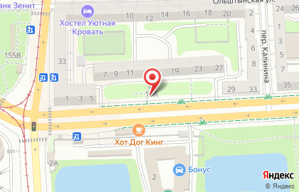 Бар-магазин Биржа в Московском районе на карте