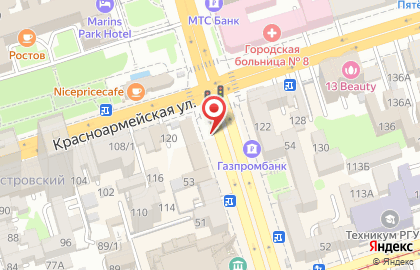 ОАО БИНБАНК на Будённовском проспекте на карте