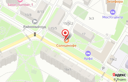 Пансионат Почта России на Рязанском проспекте на карте