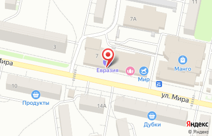 Торговый дом Евразия в Нижнем Новгороде на карте