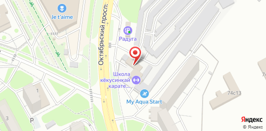 Детский бассейн My Aqua Start на карте