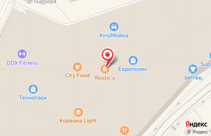 Кафе быстрого питания EcoOk на улице Мира на карте