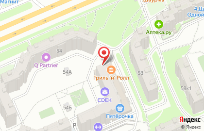 Фирменный магазин разливного пива Макарий на проспекте Тракторостроителей на карте