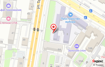Участковая избирательная комиссия №1118 в Центральном районе на карте