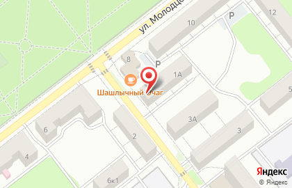 Продуктовый магазин Рута в Московском районе на карте