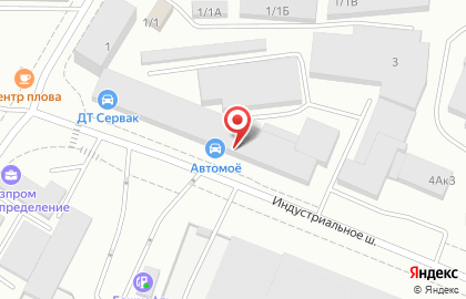 Автосервис Автомоё в Калининском районе на карте