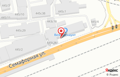 Сибирская торговая компания на Семафорной улице на карте