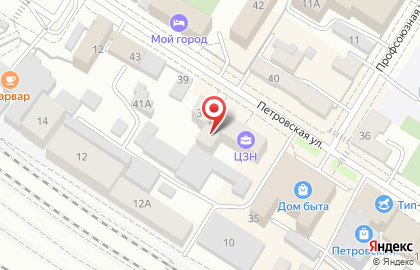 Светолюкс на Петровской улице на карте