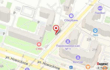 Ледяной домик на улице Тимакова на карте