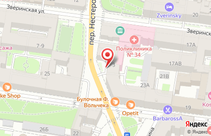 Хоккейный магазин Km-sport в Петроградском районе на карте