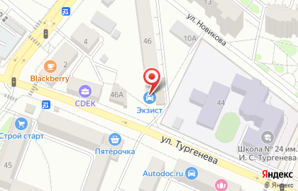 Компания натяжных потолков Мечта на карте