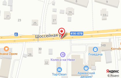 Кафе в Санкт-Петербурге на карте