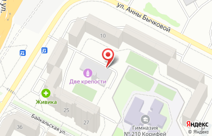 Автомат по продаже воды Vodorobot на улице Анны Бычковой на карте