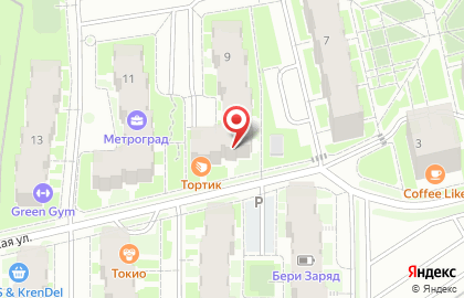 Магазин чистоты и уюта Красная корзинка на Краснополянской улице на карте