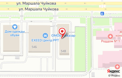Автосалон Казань на карте