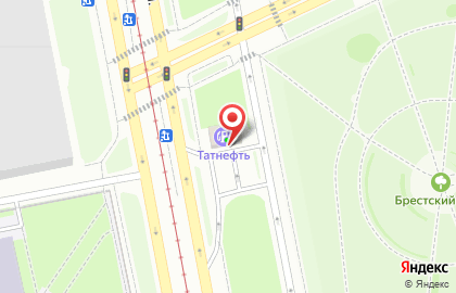 Circle К на метро Ломоносовская на карте