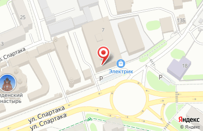 Сертификационный центр Профилогистик на улице Спартака на карте