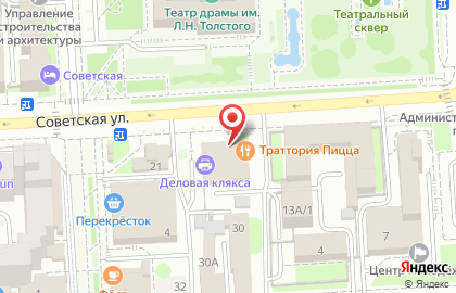 Форвард на Советской улице на карте