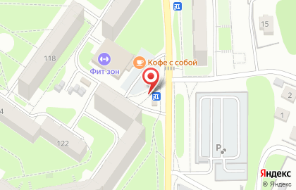 Киоск по продаже молочной продукции Смоленское на улице Попова на карте