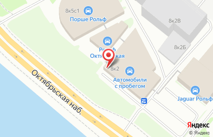 Банкомат СберБанк на Октябрьской набережной, 8 к 2 на карте