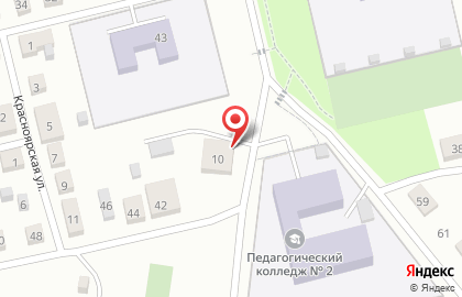 Продуктовый магазин в Екатеринбурге на карте