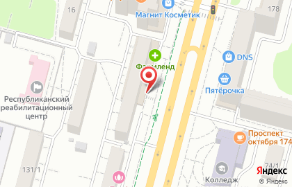 Магазин автотоваров Машина в Орджоникидзевском районе на карте