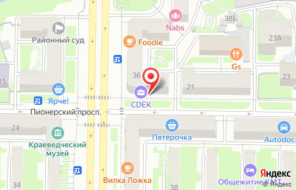Интернет-магазин текстильных товаров Абсолют-СИБИРЬ.рф на проспекте Металлургов на карте