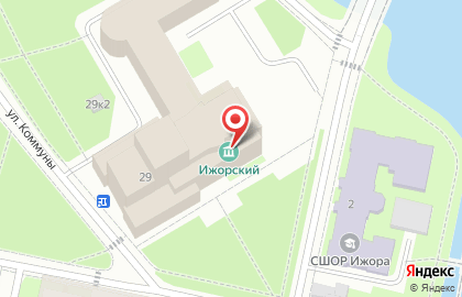 Курсы кдц Ижорский на карте