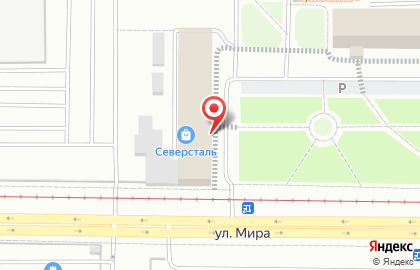 Автосервис Детали на улице Мира на карте