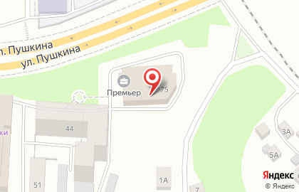 Granat на улице Пушкина на карте